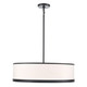 High Street Four Light Chandelier (AC12163BK)