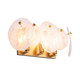 Lily Three Light Bathroom Vanity (AC12213BR)