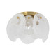 Lily Three Light Semi Flush Mount (AC12216BR)