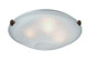 Artcraft - AC2353SPBU - Four Light Flush Mount - Clip Flush - Brunito