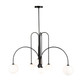 Comet LED Chandelier (AC6656BK)