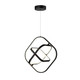 Artcraft - AC6690BK - LED Pendant - Sienna - Semi Gloss Black