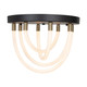 Cascata LED Flush Mount (AC6811BK)
