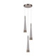 Artcraft - AC6823SM - LED Chandelier - Sunnyvale - Pearl Black and Smoke