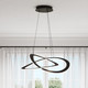 Wave LED Chandelier (AC7076BK)