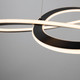 Wave LED Chandelier (AC7079BK)