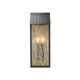 Artcraft - AC8058BK - Two Light Outdoor Wall Sconce - Point - Black Brass