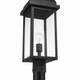 Madrid One Light Outdoor Post Mount (AC8183BK)