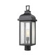 Madrid One Light Outdoor Post Mount (AC8183BK)