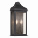 Artcraft - AC8186BK - Two Light Outdoor Wall Sconce - Madrid - Black