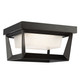Waterbury LED Outdoor Flush Mount (AC9186BK)
