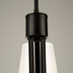 Rhythm Three Light Chandelier (SC13333BK)