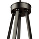 Coco Five Light Chandelier (SC13345BK)