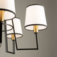 Coco Five Light Chandelier (SC13345BK)