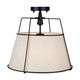 Pullman Three Light Semi-Flush Mount (SC13362BK)