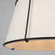 Pullman Three Light Semi-Flush Mount (SC13362BK)