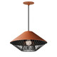 ET2 - E11395-BRKBK - LED Pendant - Phoenix - Brick/Black