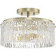 Progress Lighting - P350268-176 - Two Light Flush Mount - Chevall - Gilded Silver