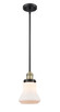 manufacturer_finish:Black Antique Brass|manufacturer_glass:Matte White Bellmont|light_output:220.00lm|color_temperature:2200K|cri:99