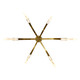 Curva LED Chandelier (1725P38-6-624)