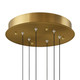 Curva LED Chandelier (1725P38-6-624)