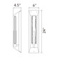Curva LED Outdoor Wall Mount (1725W24-1-101-B)