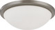 Nuvo Lighting - 62-1043 - LED Flush Mount - Button - Brushed Nickel