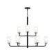 Mack Nine Light Chandelier (P400478-31M)