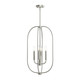 Reines Four Light Foyer Pendant (P500510-009)