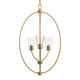 Jheni Three Light Foyer Pendant (P500512-191)