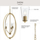 Jheni Three Light Foyer Pendant (P500512-191)