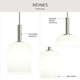 Reines One Light Pendant (P500516-009)