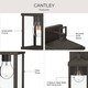 Cantley One Light Outdoor Wall Mount (P560404-020)