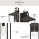 Cantley One Light Outdoor Wall Mount (P560406-020)