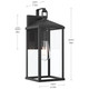 Cantley One Light Outdoor Wall Mount (P560406-31M)