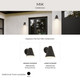 Mik One Light Outdoor Wall Mount (P560408-020)