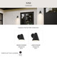 Mik One Light Outdoor Wall Mount (P560408-31M)