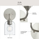 Ilia One Light Wall Sconce (P710155-009)