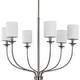 Bonita Six Light Foyer Chandelier (400227)