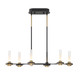 Eurofase - 45713-019 - LED Chandelier - Torcia - Matte Black