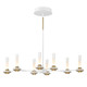 Eurofase - 45714-023 - LED Linear Chandelier - Torcia - Matte White