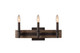 Kalco - 508933SZ - Three Light Bath - Duluth - Satin Bronze