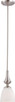 Nuvo Lighting - 60-5037 - One Light Mini Pendant - Patton - Brushed Nickel