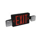 Nora Lighting - NEX-712-LED/RB - LED Exit and Emergency Combination - Exit - Black