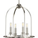 Progress Lighting - P500121-104 - Four Light Foyer Pendant - Seneca - Polished Nickel