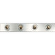 Progress Lighting - P3115-15 - Four Light Bath Bracket - Broadway-Economy - Polished Chrome