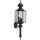 Progress Lighting - P5731-31 - Three Light Wall Lantern - Carriage Classics - Black