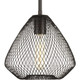 Progress Lighting - P5337-20 - One Light Mini Pendant - Mesh - Antique Bronze