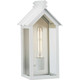 Progress Lighting - P560304-192 - One Light Outdoor Wall Lantern - Point Dume-Dunemere - Shelter White