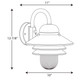 Newport One Light Wall Lantern (P5645-31)